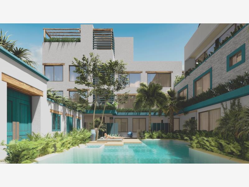 Departamento en venta en La Veleta, Tulum — foto 1 de 11