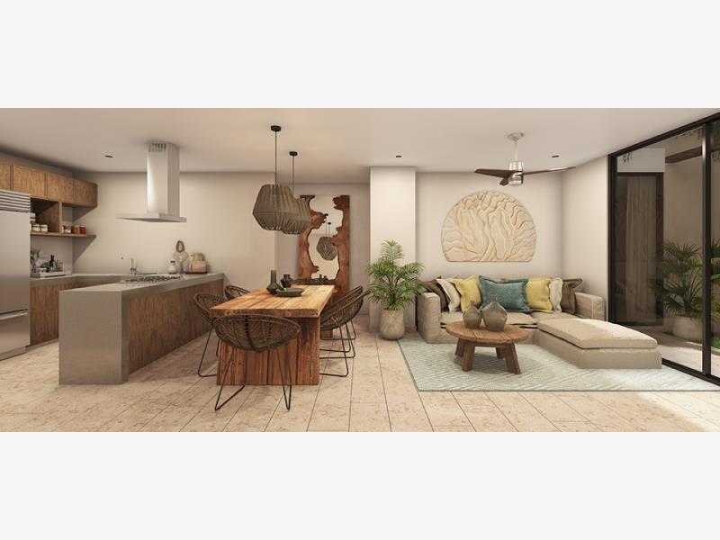 Departamento en venta en Ejidal, Tulum — foto 1 de 22