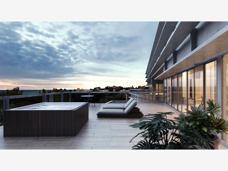 Departamento en venta en Zazil Ha, Playa del Carmen — foto 1 de 14