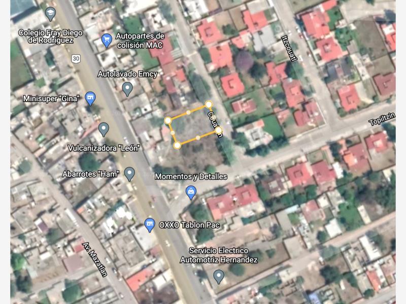 Terreno en venta en Los Atlantes, Atitalaquia