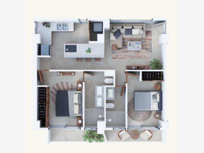 Departamento en venta en Nuevo Vallarta, Bahía de Banderas — foto 1 de 5