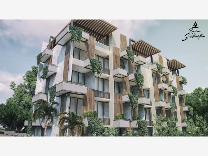 Departamento en venta en La Veleta, Tulum — foto 1 de 11