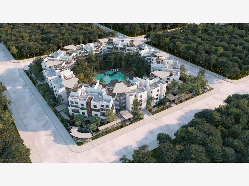 Departamento en venta en Aldea Zama, Tulum — foto 1 de 15