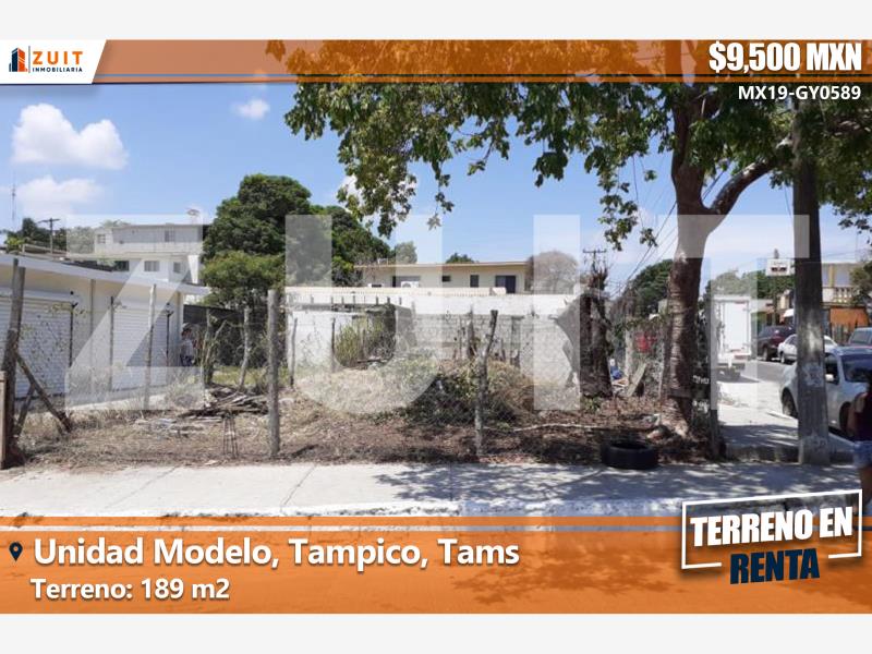 Terreno en renta en Unidad Modelo, Tampico — foto 1 de 4
