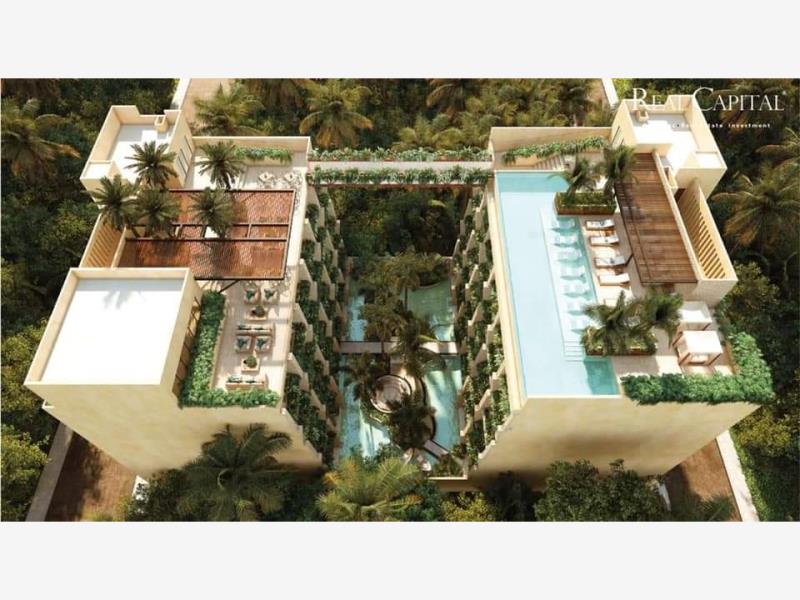 Departamento en venta en Playa del Carmen Centro, Solidaridad — foto 1 de 4