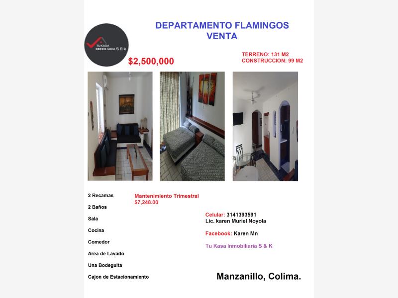 Departamento en venta en Playa Azul, Manzanillo — foto 1 de 26