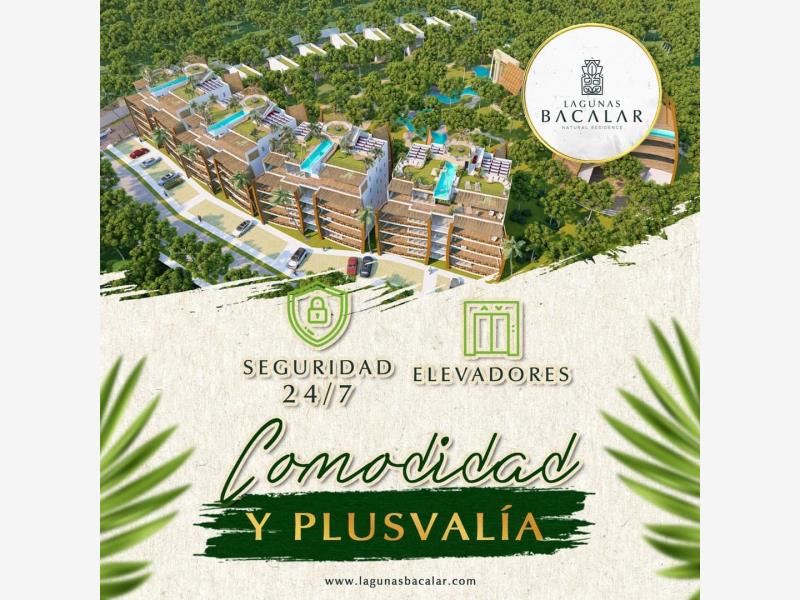 Departamento en venta en Bacalar Centro, Bacalar — foto 1 de 5
