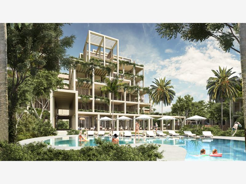 Departamento en venta en Playa del Carmen, Solidaridad — foto 1 de 34