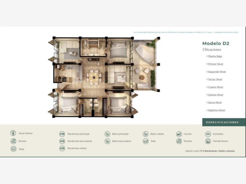 Departamento en venta en Playa del Carmen, Solidaridad — foto 1 de 81
