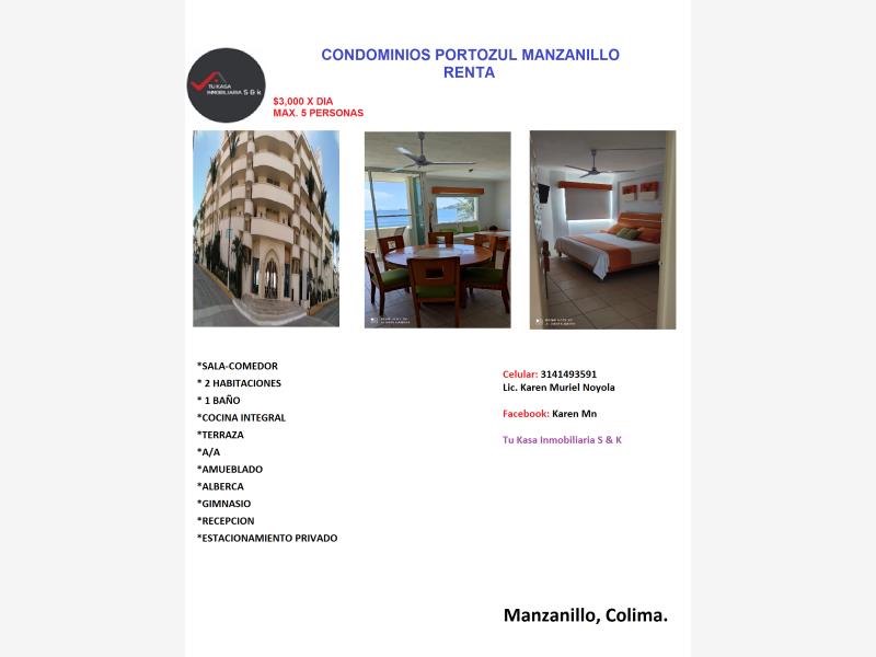 Departamento en renta en Valle Salagua, Manzanillo — foto 1 de 22