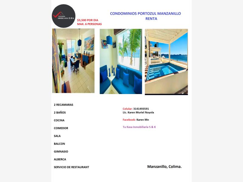 Departamento en renta en Valle Salagua, Manzanillo — foto 1 de 27