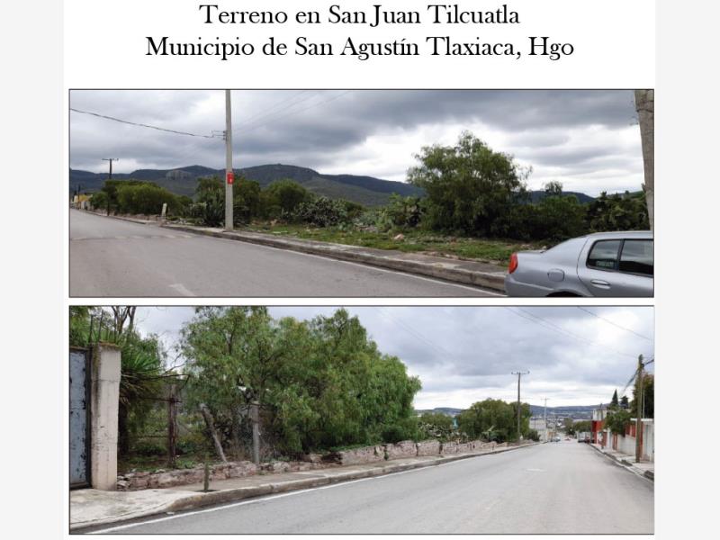 Terreno en venta en San Juan Tilcuautla, San Agustín Tlaxiaca