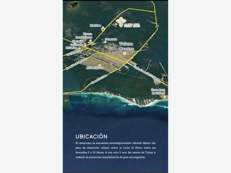 Terreno en venta en Tulum Centro, Tulum — foto 1 de 9