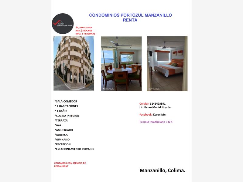 Departamento en renta en Valle Salagua, Manzanillo — foto 1 de 22