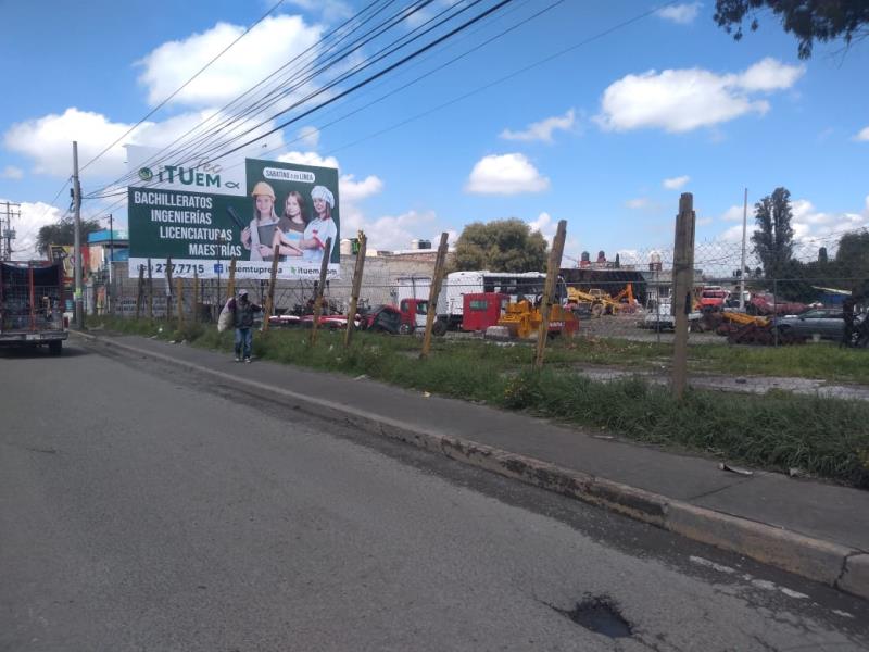 Terreno en renta en San Jose Guadalupe, Toluca — foto 1 de 3