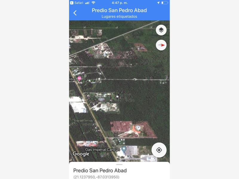 Terreno en venta en San Pedro, Bacalar — foto 1 de 3
