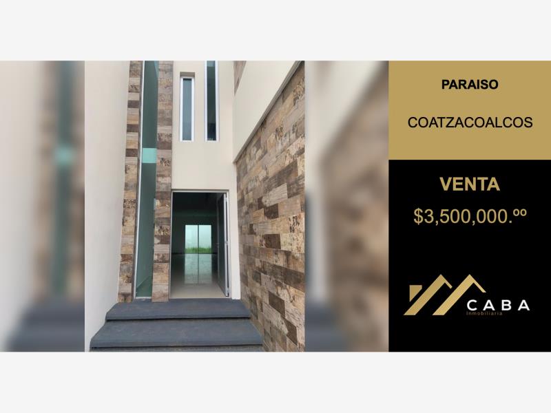 Casa en venta en Paraiso Coatzacoalcos, Coatzacoalcos — foto 1 de 28