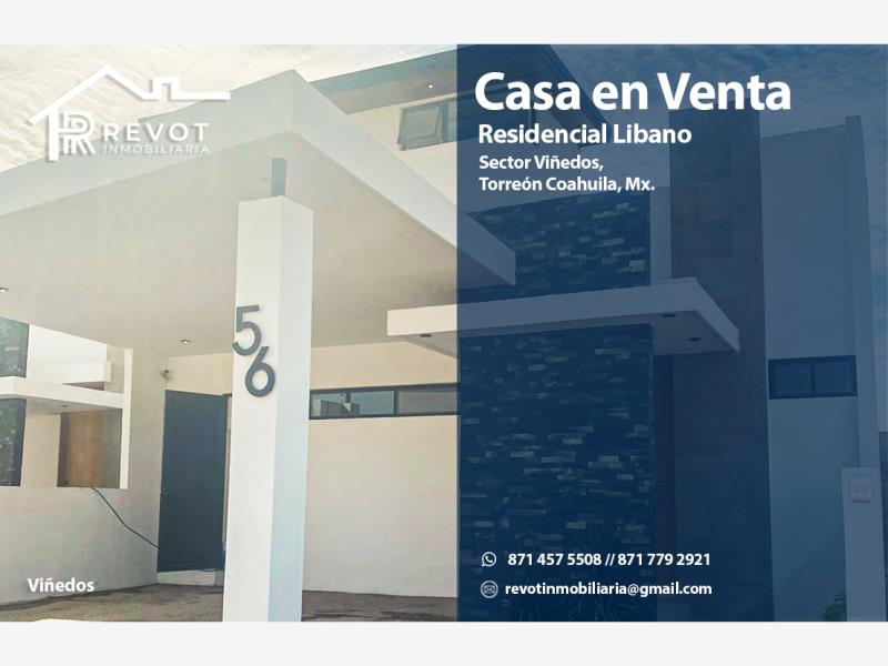 Casa en venta en Los Viñedos, Torreón — foto 1 de 11