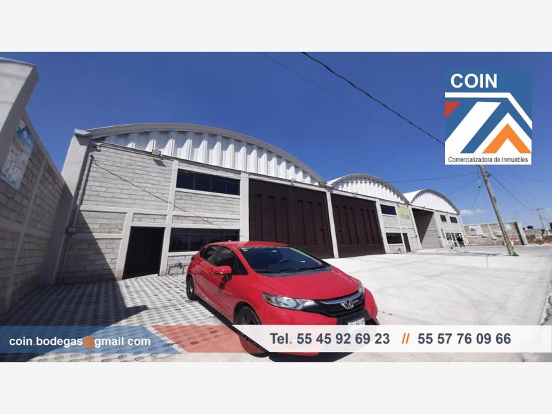 Bodega en renta en Olmos, Tizayuca — foto 1 de 7