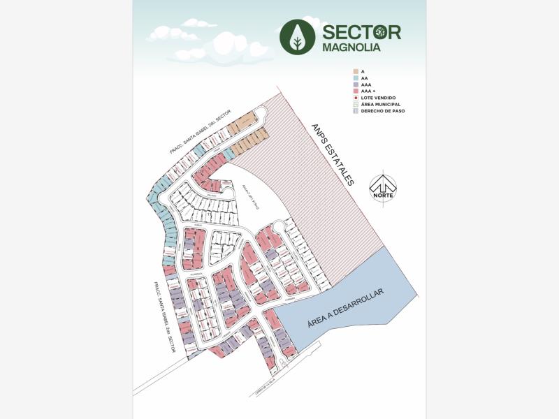 Terreno en venta en Bosques de las Misiones, Santiago — foto 1 de 4