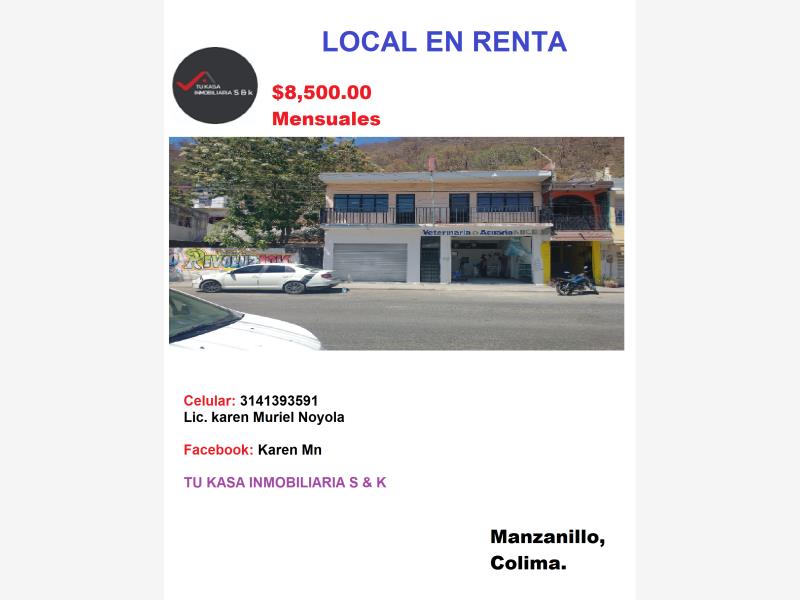 Local en renta en Manzanillo Centro, Manzanillo — foto 1 de 7