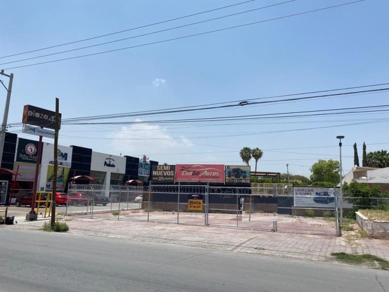 Terreno en Renta en Torreón Residencial, Torreón, Coahuila de Zaragoza