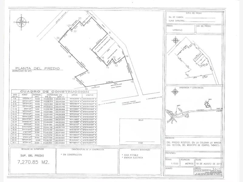 Terreno en Venta en La Manga II, Centro, Tabasco Terreno en Venta en La Manga II, Centro, Tabasco