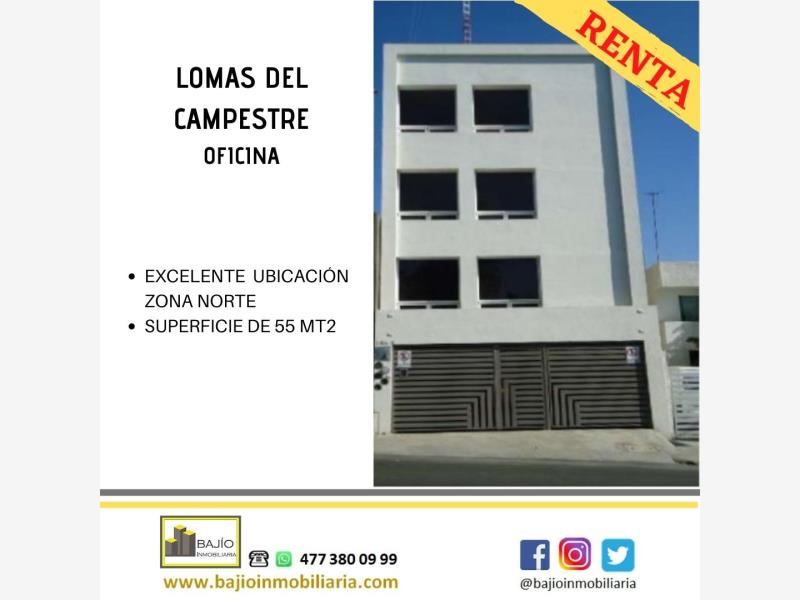 Oficina en renta en Lomas del Campestre, León — foto 1 de 6