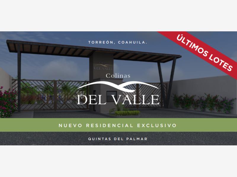 Terreno en Venta en Residencial Palma Real, Torreón, Coahuila de Zaragoza