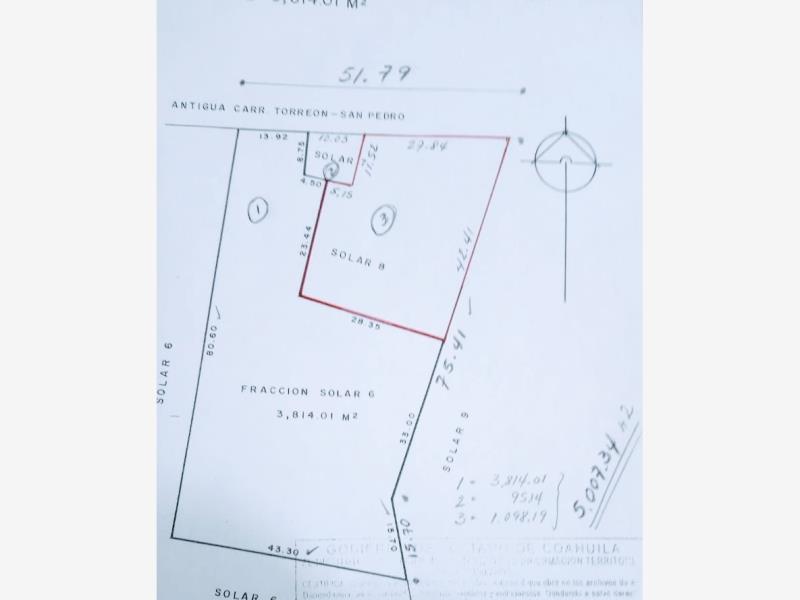 Terreno en venta en Nuevo Jaboncillo, Francisco I. Madero — foto 1 de 4