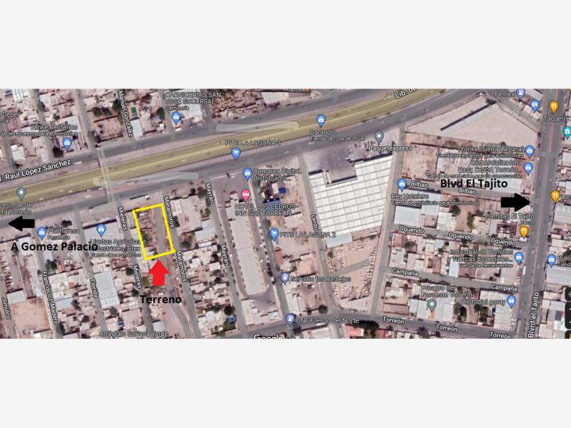 Terreno en Renta en Nueva Laguna Sur, Torreón, Coahuila de Zaragoza