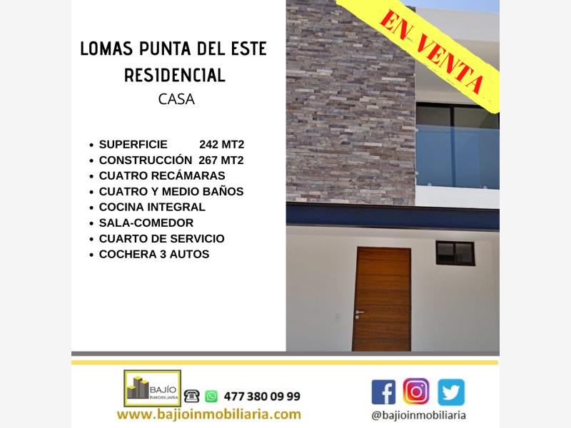 Casa en venta en Residencial Lomas Punta del Este, León — foto 1 de 19
