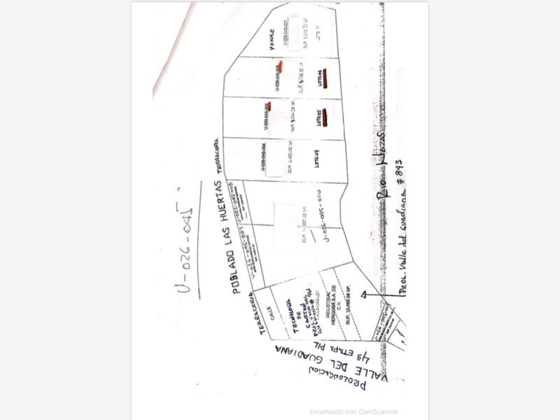 Terreno en Venta en Parque Industrial Laguna, Gómez Palacio, Durango
