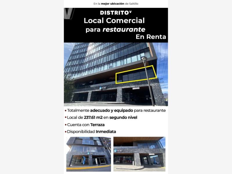 Local en renta en Republica Norte, Saltillo — foto 1 de 23