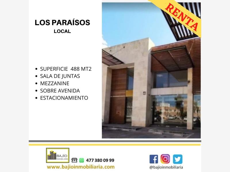 Local en renta en Los Paraisos, León — foto 1 de 6