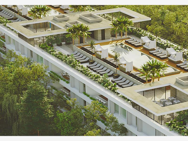 Departamento en venta en Playa Car Fase II, Solidaridad — foto 1 de 38