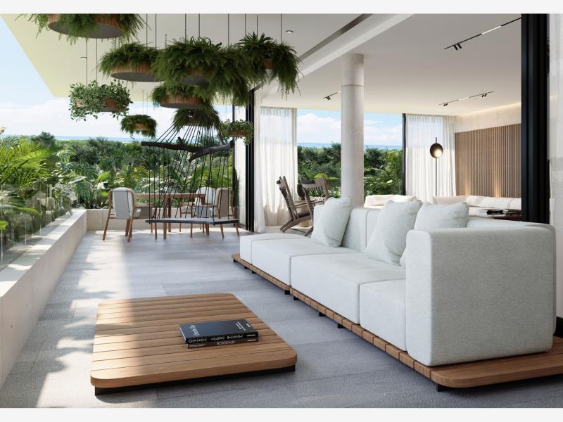 Departamento en venta en Playa Car Fase II, Solidaridad — foto 1 de 38