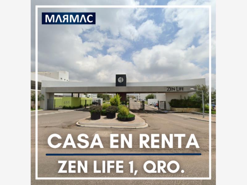 Casa en Renta en Zen Life Residencial I, El Marqués, Querétaro Casa en Renta en Zen Life Residencial I, El Marqués, Querétaro