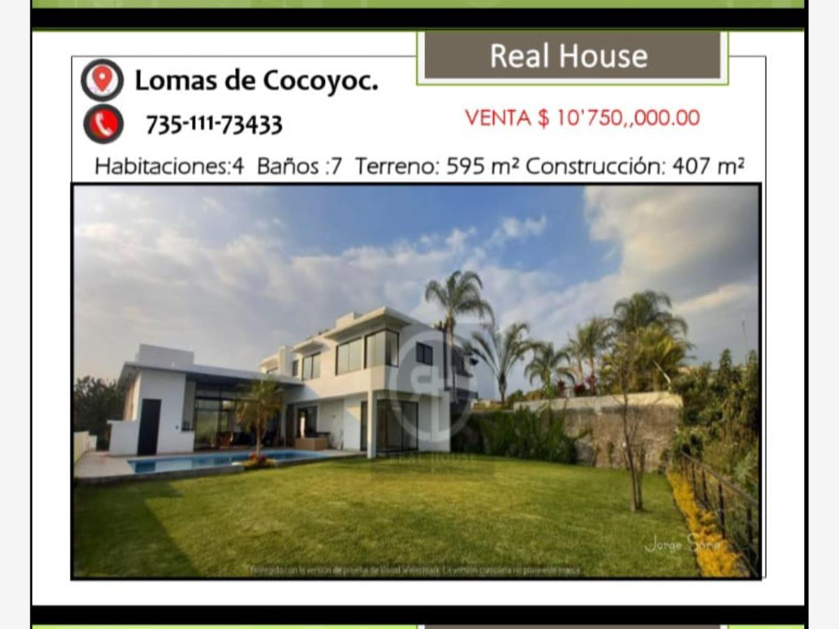 Casa en venta en Lomas de Cocoyoc, Atlatlahucan — foto 1 de 23