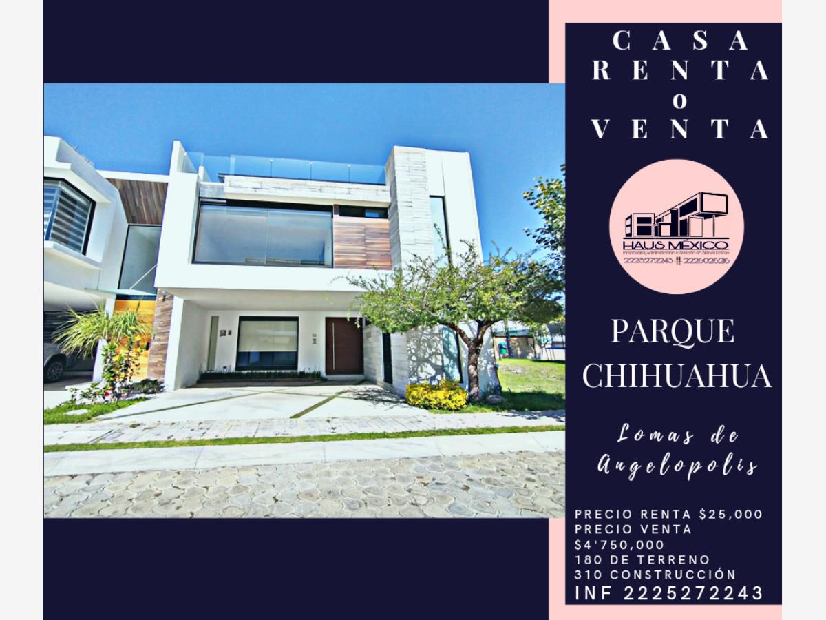 Casa en renta en Lomas de Angelópolis, San Andrés Cholula — foto 1 de 18