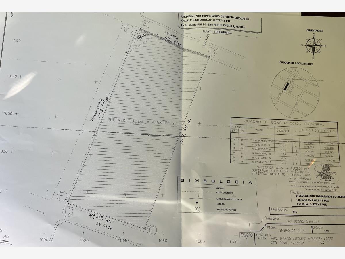 Terreno en venta en Santa Maria Xixitla, San Pedro Cholula — foto 1 de 6