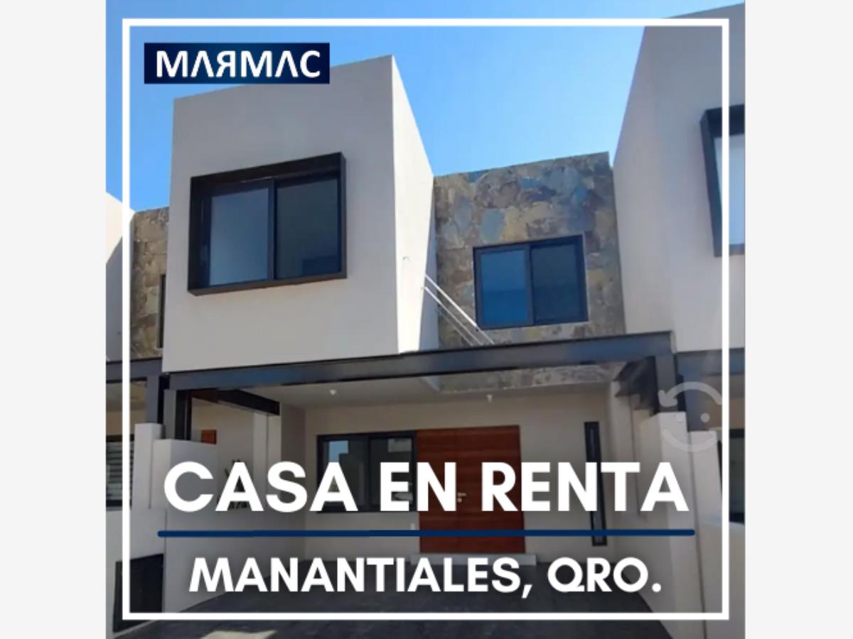 Casa en Renta en El Manantial, Corregidora, Querétaro Casa en Renta en El Manantial, Corregidora, Querétaro
