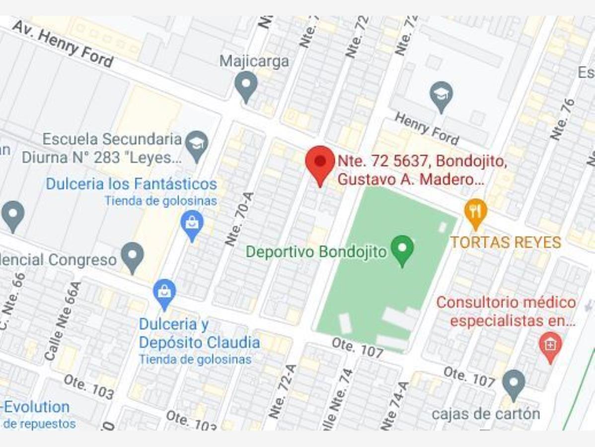 Casa en venta en Bondojito, Gustavo A. Madero, Ciudad de México