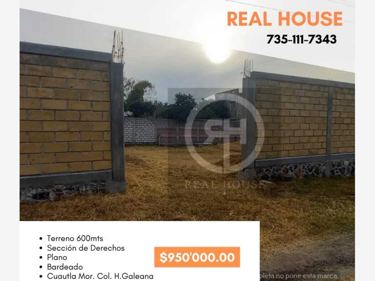 Terreno en venta en Hermenegildo Galeana, Cuautla — foto 1 de 9