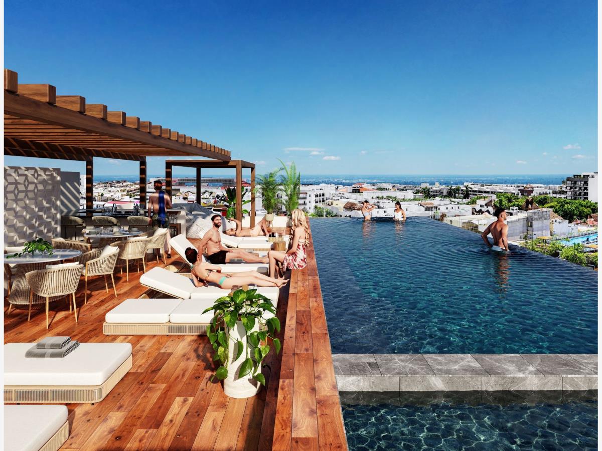 Departamento en venta en Playa del Carmen Centro, Solidaridad — foto 1 de 21
