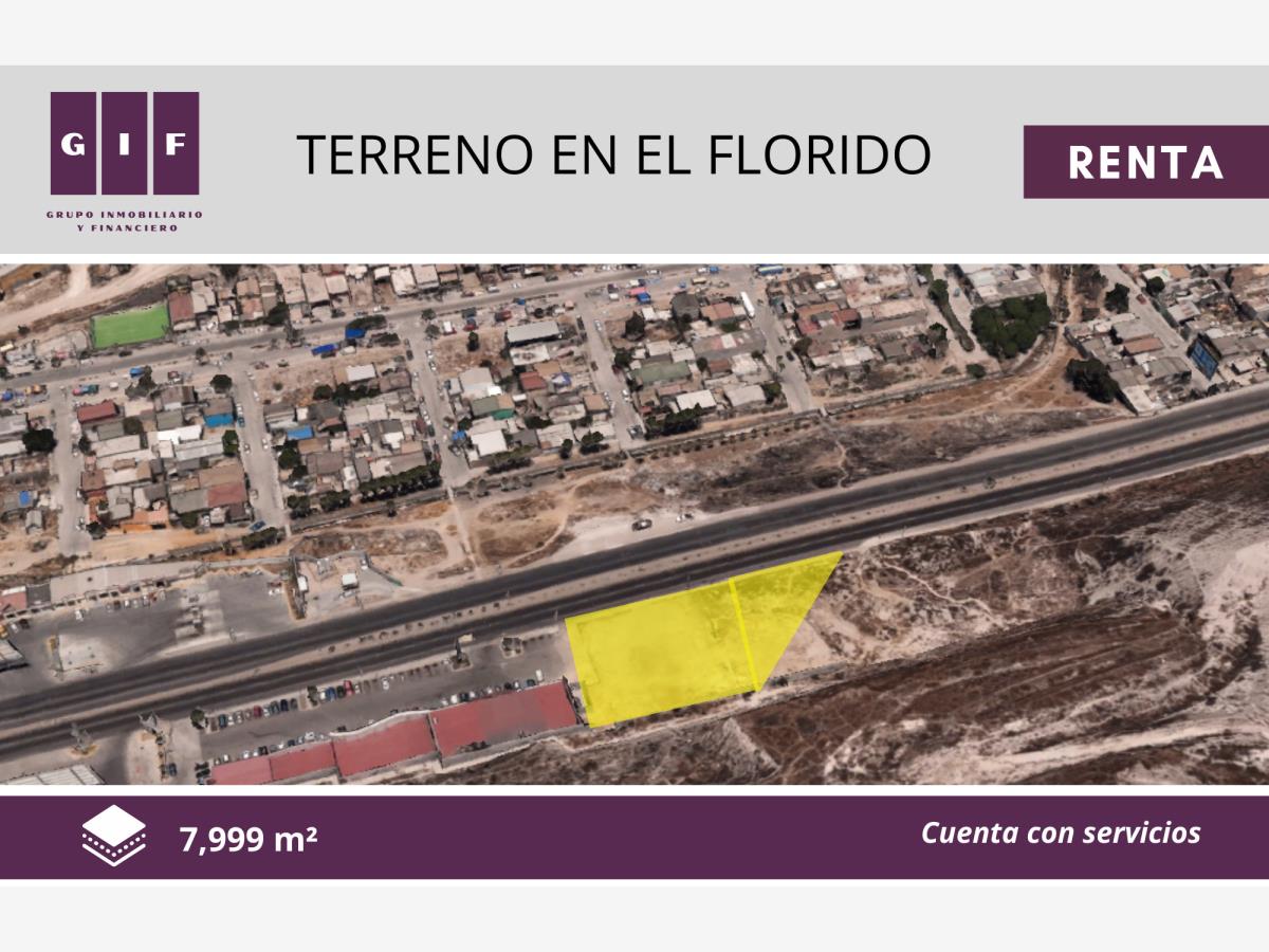 Terreno en renta en El Florido 1ra. Sección, Tijuana — foto 1 de 3