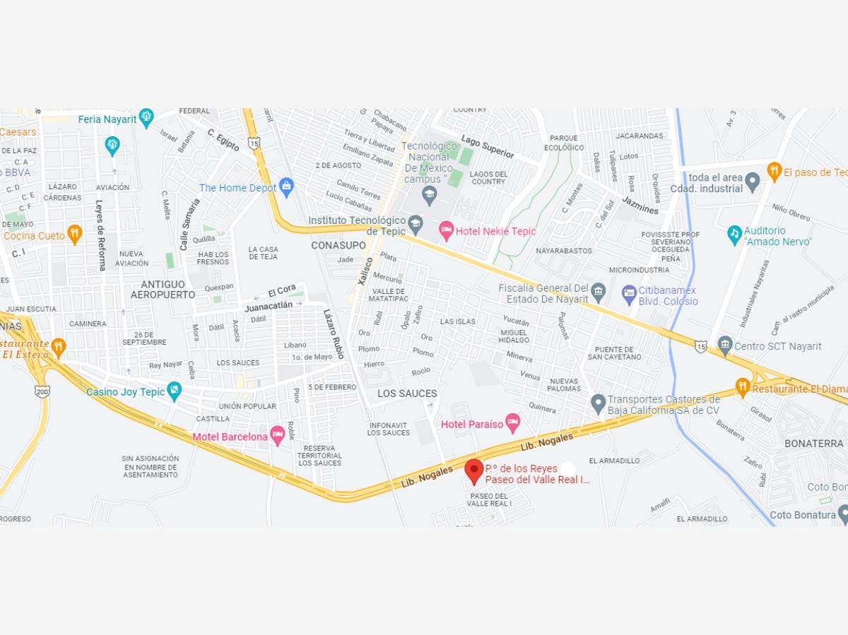 Casa en venta en Fracc Valle Real, Tepic, Nayarit