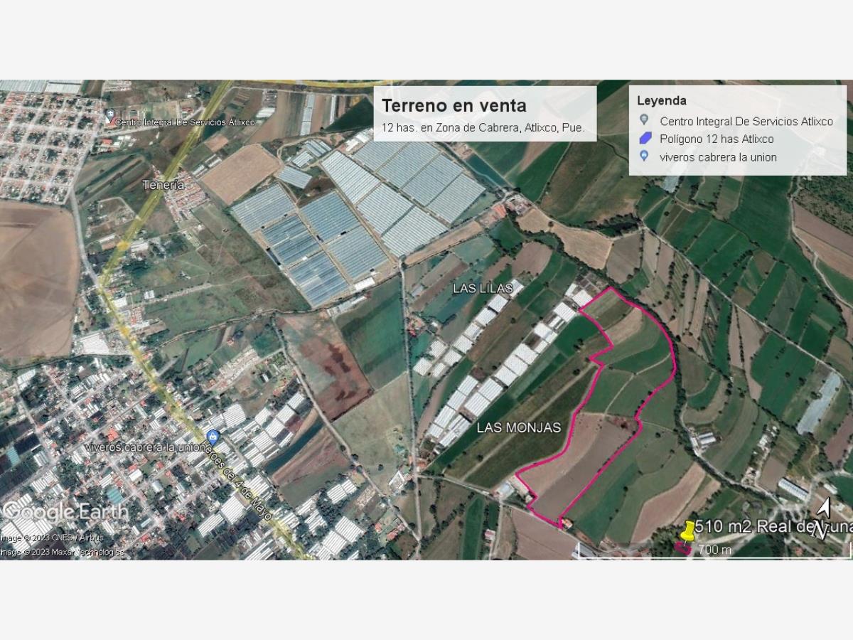 Terreno en venta en Cabrera, Atlixco — foto 1 de 2