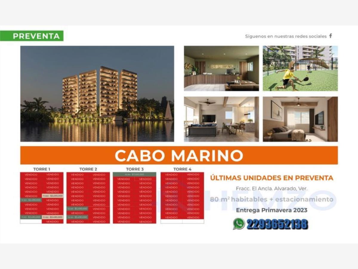 Departamento en venta en Playas del Conchal, Alvarado