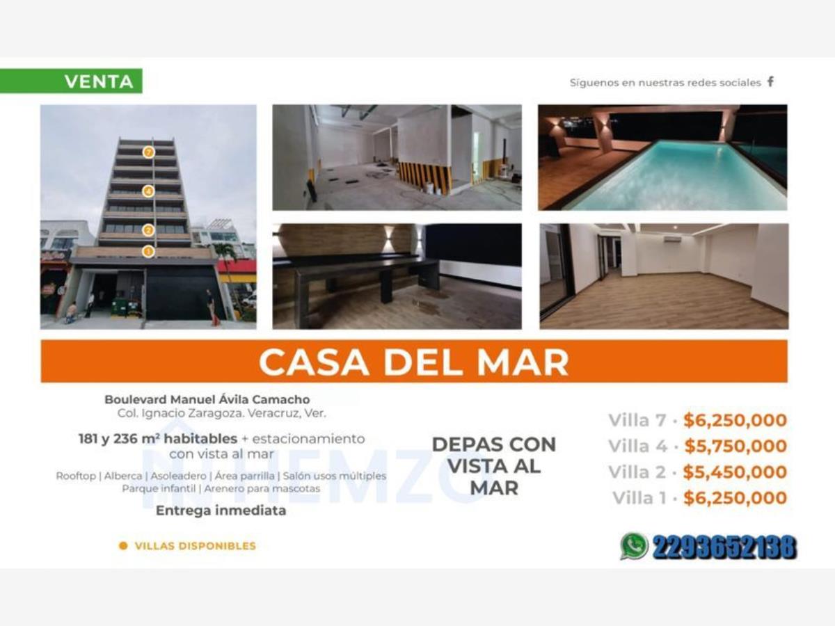 Departamento en venta en Ignacio Zaragoza, Veracruz